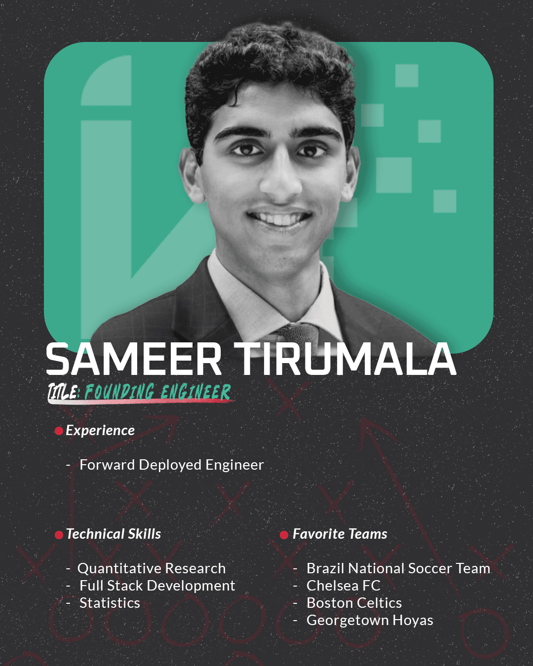 Sameer Tirumala - front